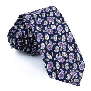 OTAA Viola de Lira Paisley Skinny Tie, C518-ST6, *NWT